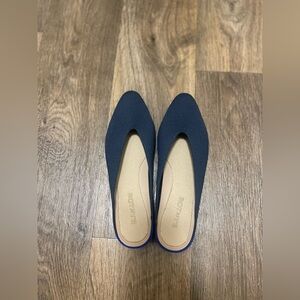 Rothy’s Navy Blue Mules size 8